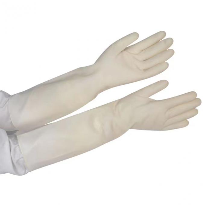 15Mil Waterproof Gloves For Washing Dishes 38cm Restaurant Nitrile Gloves