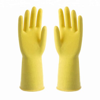 S/M/L/XL Latex Household Glove with Customized Logo and 30-60grams/pair