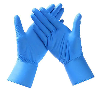 Shelf Life 3 Years Disposable Nitrile Glove X Large Textured Surface Chemical Resistant Protective Gloves
