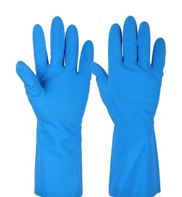 13 Mil Blue Nitrile Glove Household Cleaning Chemical Resistant Gloves