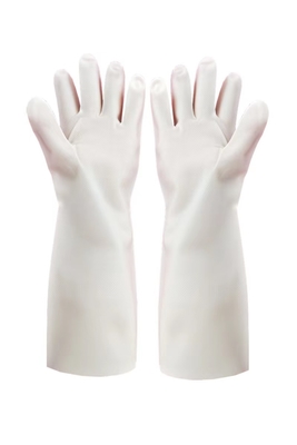 Industrial Nitrile Dishwashing Gloves 15 Mil 13 Inches Nitrile Washing Up Gloves