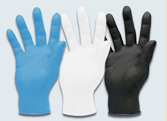 100pcs bag Disposable Nitrile Glove Powder Free 4 to 6 Mil Thickness Ideal for Medical Food Handling and Cleaning Tasks