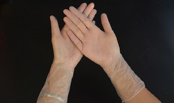 8g/Pc Disposable Vinyl Glove Hospital 300MM Medical Vinyl Examination Gloves