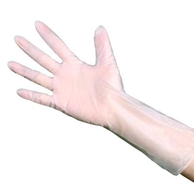 Waterproof Vinyl Medical Examination Gloves 300MM Friction Resistance
