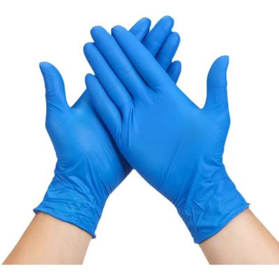 Blue Disposable Vinyl Glove 9 Inches Length Clear Vinyl Gloves Powder Free Protective Handwear Perfect for Food Industrial