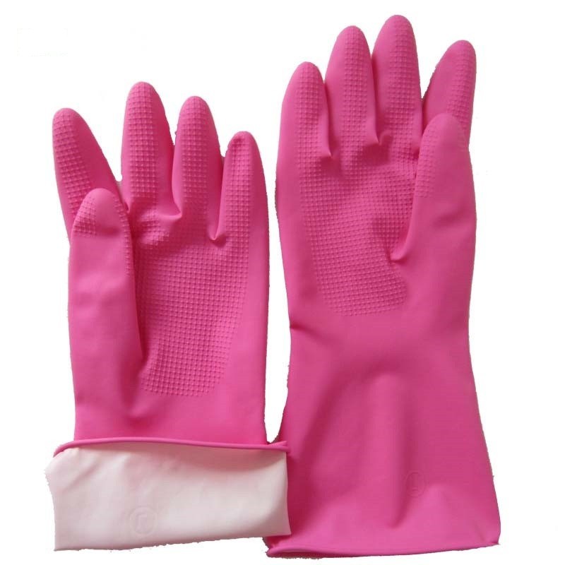 Latex Extra Long Cleaning Gloves Chemical Resistant Flexible Reusable Gloves Suitable for Multiple Cleaning Applications